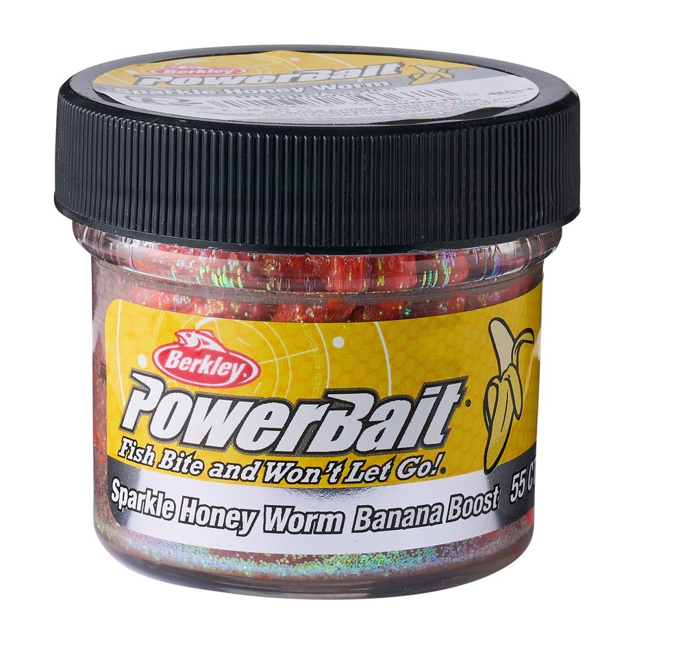 Berkley Nástraha PowerBait Honey Worm 2,5cm - Orange