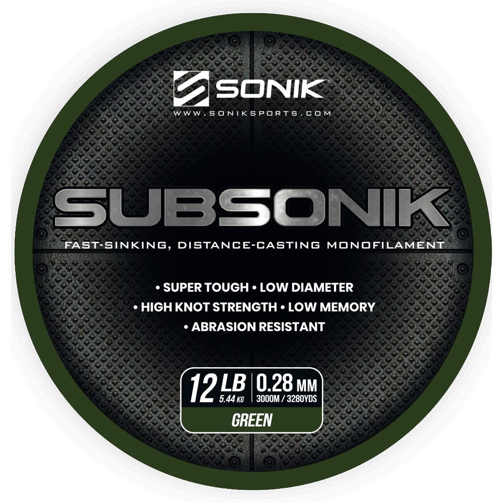 Sonik Vlasec Subsonik Green 3000m - 0,28mm