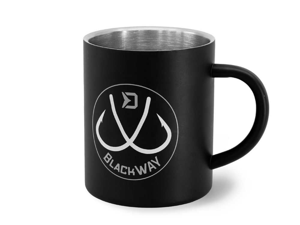 E-shop Delphin Nerezový hrnek BlackWay,Delphin Nerezový hrnek BlackWay