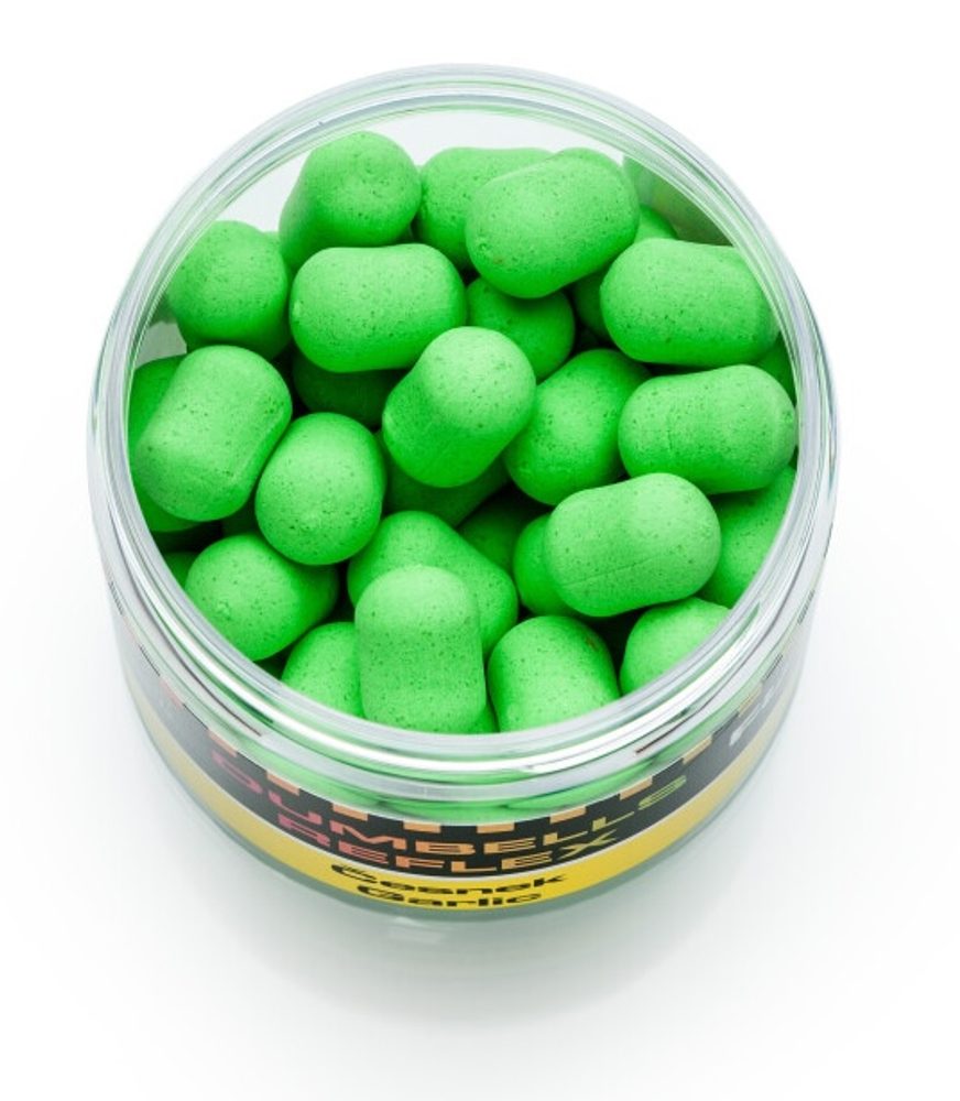 Mivardi Plovoucí boilie Rapid Dumbells Reflex 18mm 70g - Garlic 18mm