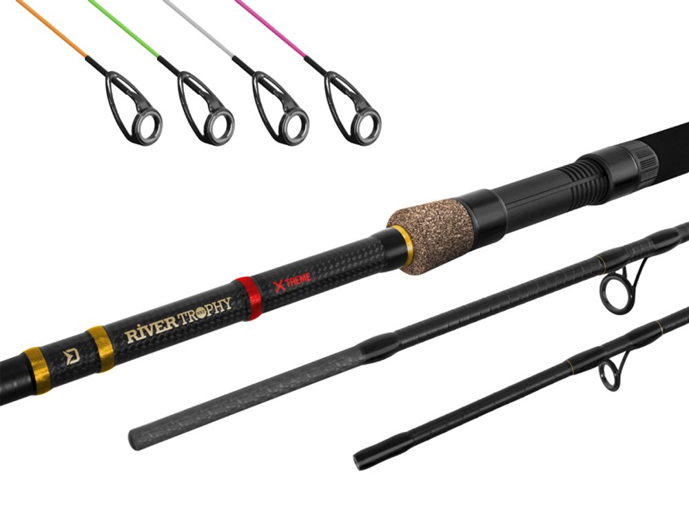 E-shop Delphin Prut River Trophy NXT X-Treme + 4 špičky 400cm 250g,Delphin Prut River Trophy NXT X-Treme + 4 špičky 400cm 250g