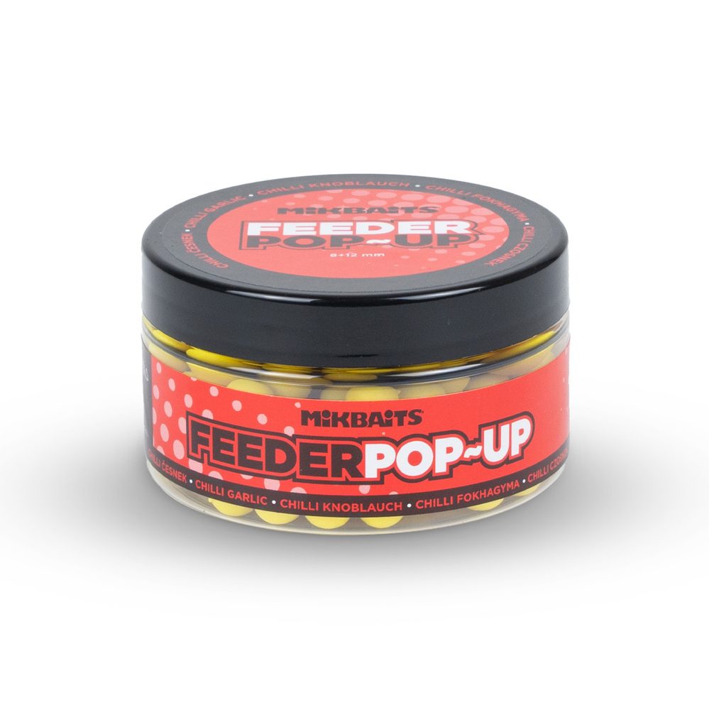 E-shop Mikbaits Boilies Feeder pop-up 8+12mm 100ml - Chilli Česnek,Mikbaits Boilies Feeder pop-up 8+12mm 100ml - Chilli Česnek