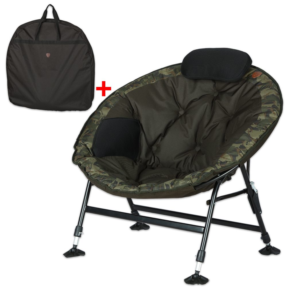 Giants fishing Sedačka Moon Chair Deluxe + přepravní taška,Giants fishing Sedačka Moon Chair Deluxe + přepravní taška