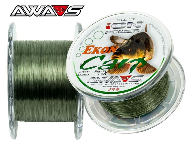 Awa-S Vlasec Ion Power Ekon Carp 1200m - 0,309mm