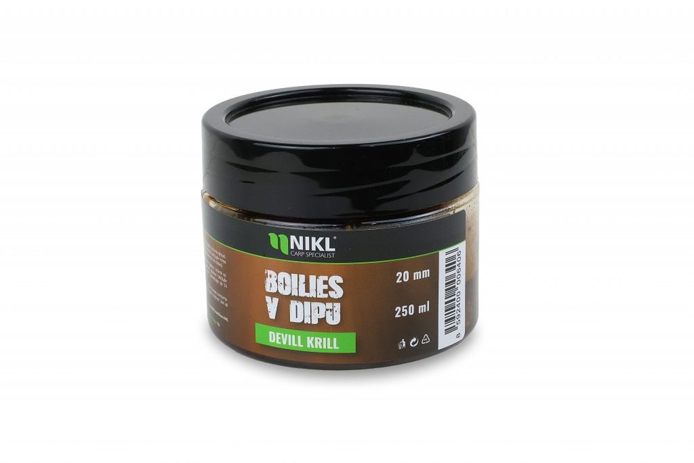 E-shop Nikl Boilies v dipu Devill Krill 250g - 20mm,Nikl Boilies v dipu Devill Krill 250g - 20mm
