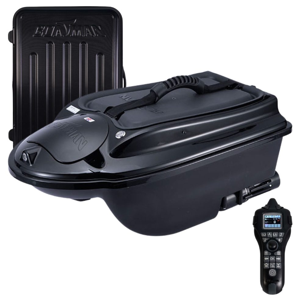 Boatman Zavážecí lodička Actor Plus s GPS Černá,Boatman Zavážecí lodička Actor Plus s GPS Černá