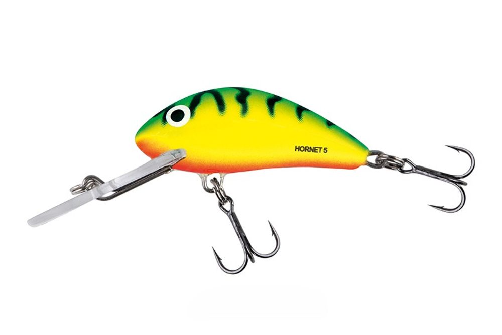 Salmo Wobler Hornet Floating Holographic Green Tiger,Salmo Wobler Hornet Floating Holographic Green ...