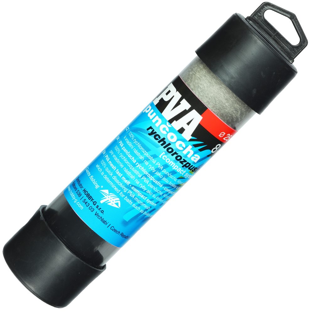 E-shop Giants fishing PVA punčocha + pěchovač Compact System Fast Melt 25mm 8m,Giants fishing PVA punčocha + pěchovač Compact System Fast Melt 25mm 8m