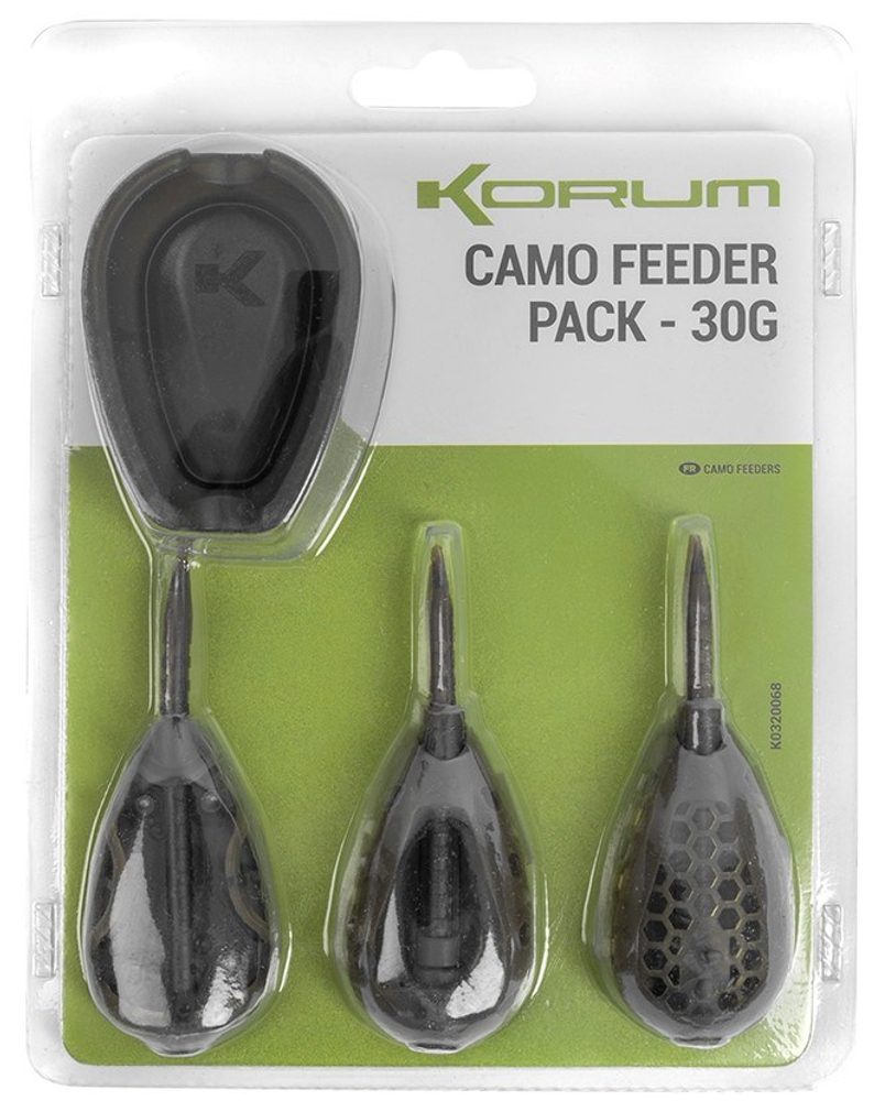 E-shop Korum Sada Krmítek Camo Feeder Pack 30g,Korum Sada Krmítek Camo Feeder Pack 30g