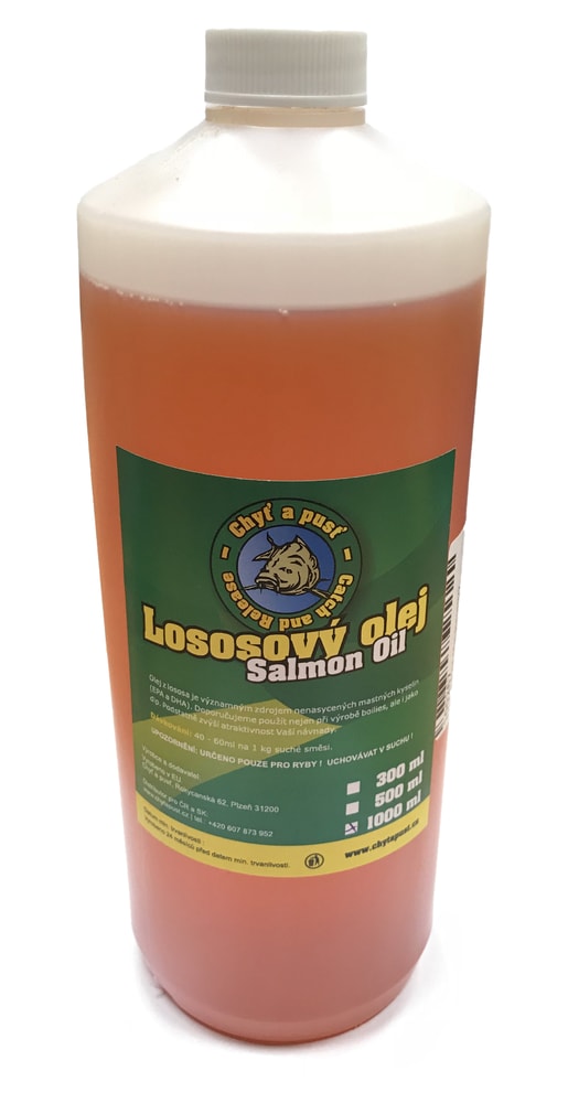 Chyť a pusť Olej lososový 1000ml