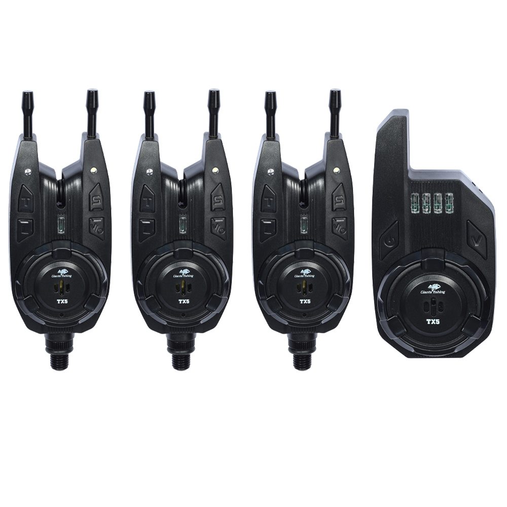 E-shop Giants Fishing Sada hlásičů Wireless Set TX5 3+1,Giants Fishing Sada hlásičů Wireless Set TX5 3+1