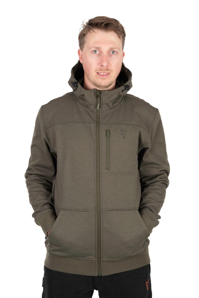 Fox Bunda Collection Soft Shell Jacket Green & Black - M