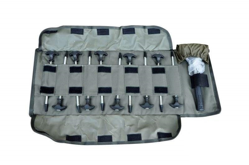 Zfish Set Kolíků + Kladivo Peg Set with Hammer