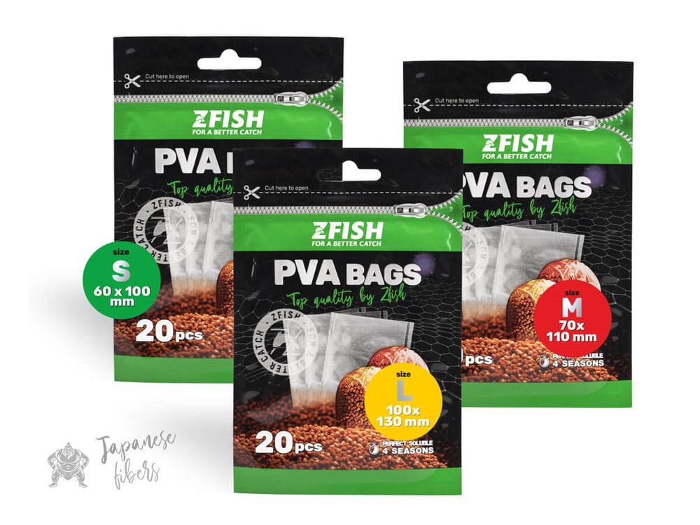 Zfish PVA S�?ky PVA Bags 20ks,Zfish PVA S�?ky PVA Bags 20ks