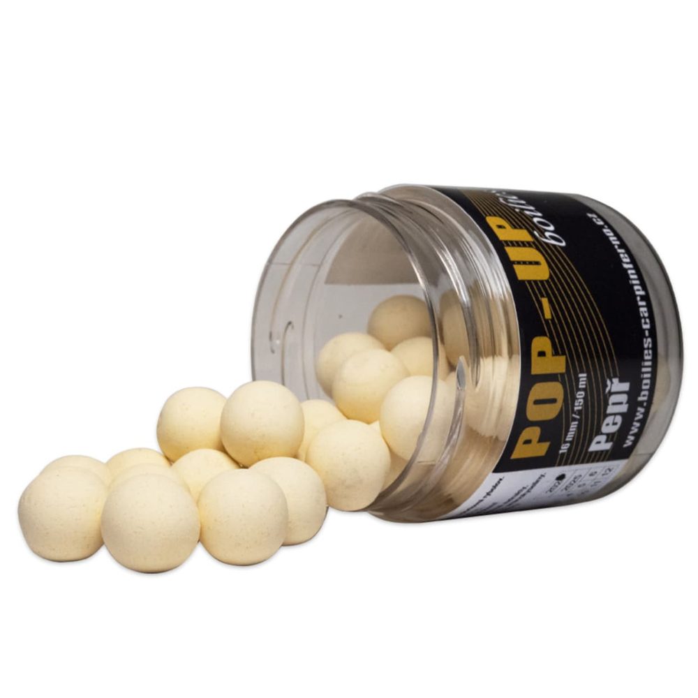 E-shop Carp Inferno Pop-up Boilies 16mm 150ml - Pepř,Carp Inferno Pop-up Boilies 16mm 150ml - Pepř