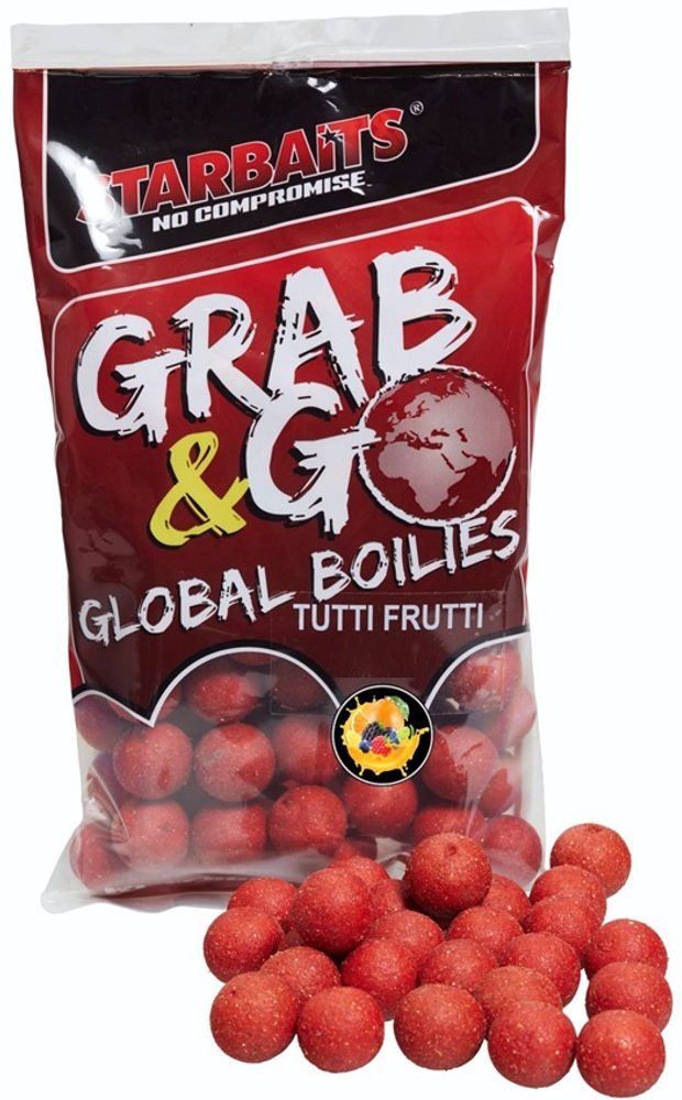 Fotografie Starbaits Boilie Global Tutti Fruti - 20mm 800g
