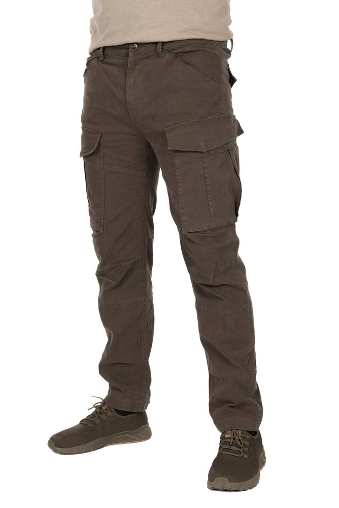E-shop Fox rybářské kalhoty Khaki HD Combat Trouser,Fox rybářské kalhoty Khaki HD Combat Trouser