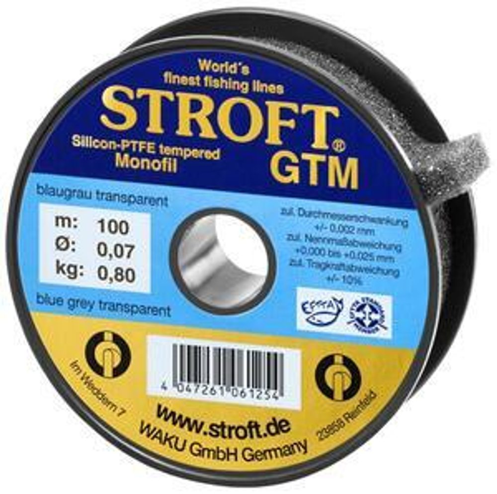 E-shop Stroft Vlasec GTM 100m - 0,08mm 1,0kg,Stroft Vlasec GTM 100m - 0,08mm 1,0kg