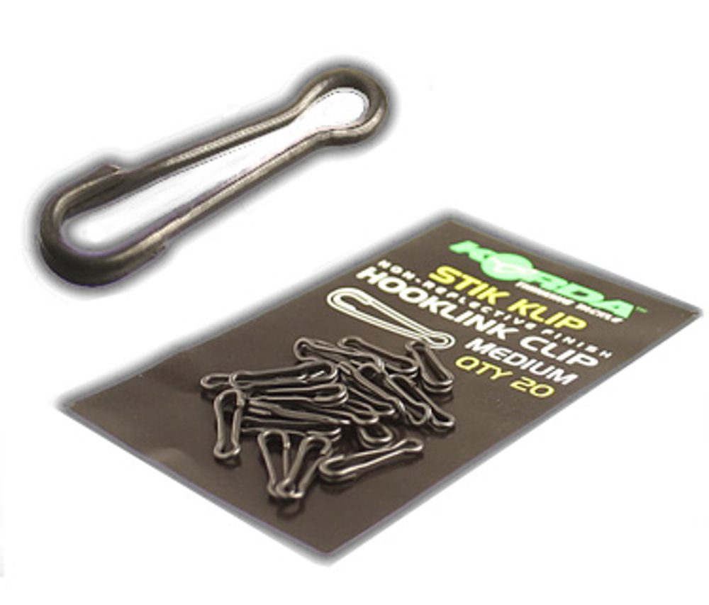 E-shop Korda Rychlovýměnná karabinka Stik Clip 20ks,Korda Rychlovýměnná karabinka Stik Clip 20ks