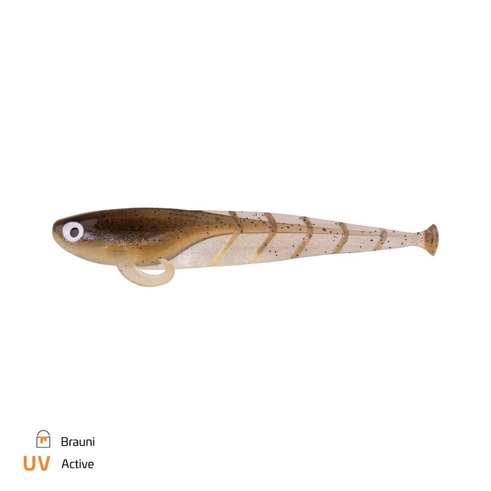 E-shop Zeck Gumová nástraha Zander Quappie 15cm - Brauni,Zeck Gumová nástraha Zander Quappie 15cm - Brauni
