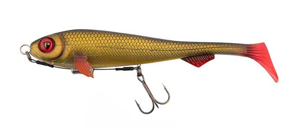 E-shop Fox Rage Gumová nástraha Super Slick Shad Loaded UV Golden Prey - 18cm - 49g 1/0,Fox Rage Gumová nástraha Super Slick Shad Loaded UV Golden Prey - 18