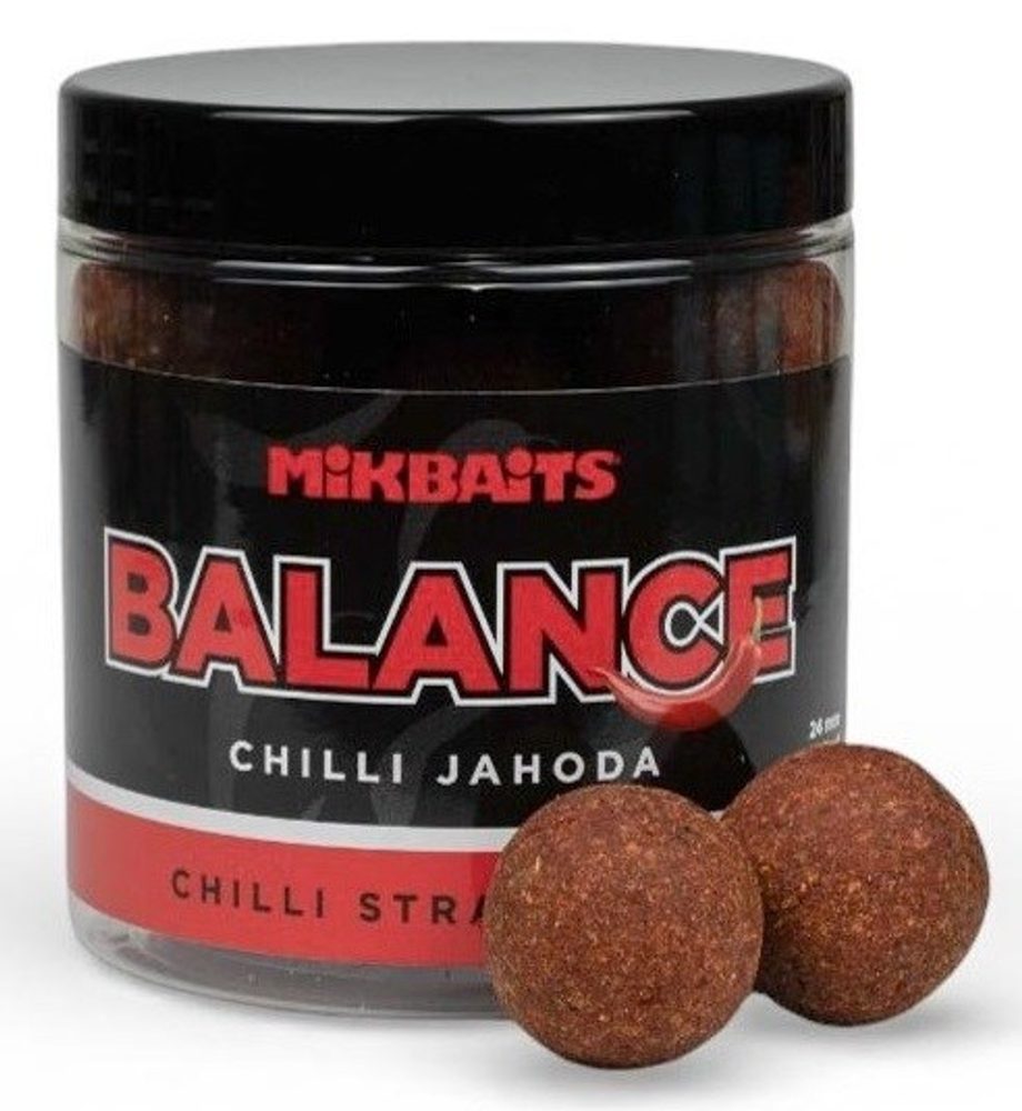 E-shop Mikbaits Boilies Chilli Chips Balance Chilli Jahoda 250ml - 20mm,Mikbaits Boilies Chilli Chips Balance Chilli Jahoda 250ml - 20mm