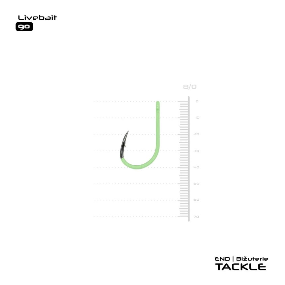 Fotografie Vagner Háček Livebait Go 4ks - 8/0