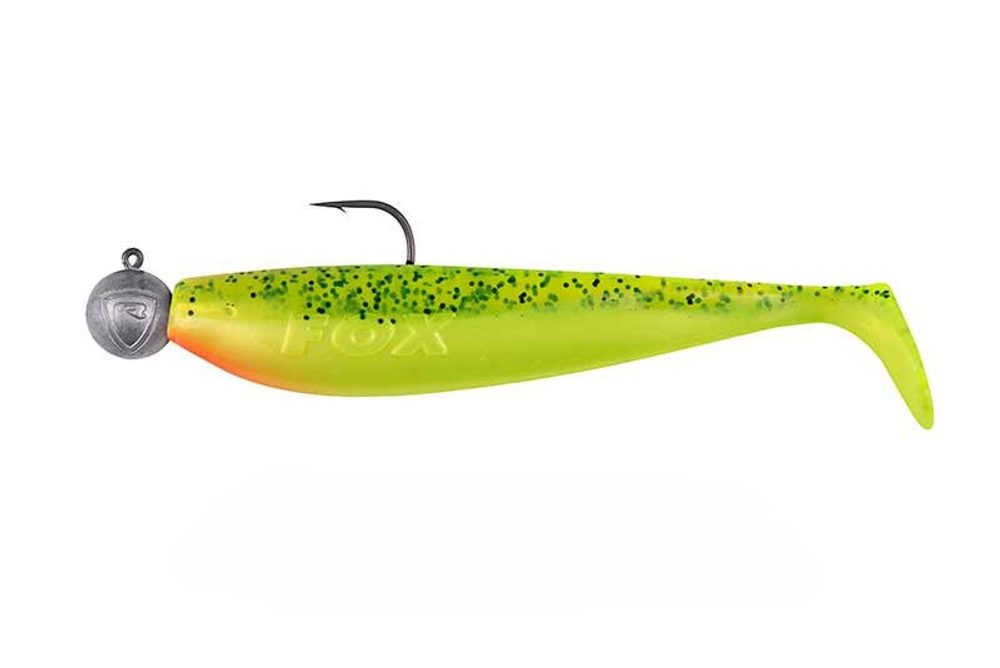 E-shop Fox Rage Gumová nástraha Bulk Loaded Zander Pro Shad UV Lemon Tiger - 10cm 4/0 10g,Fox Rage Gumová nástraha Bulk Loaded Zander Pro Shad UV Lemon Tiger