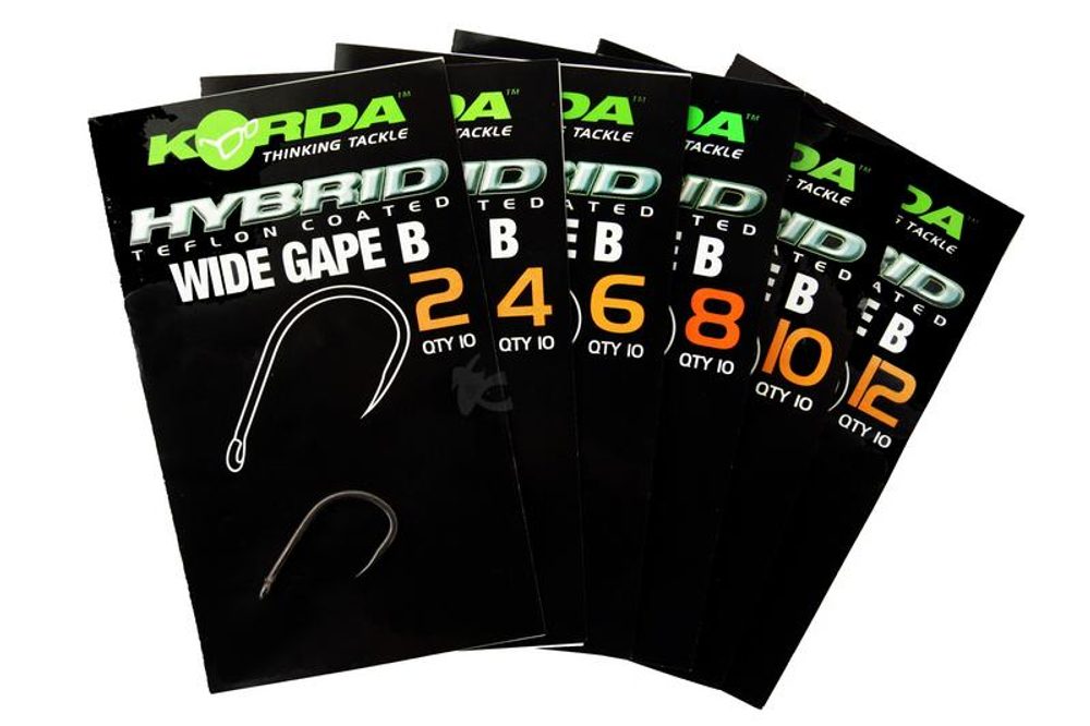 E-shop Korda Háčky Wide Gape Barbless (bez protihrotu) 10ks,Korda Háčky Wide Gape Barbless (bez protihrotu) 10ks