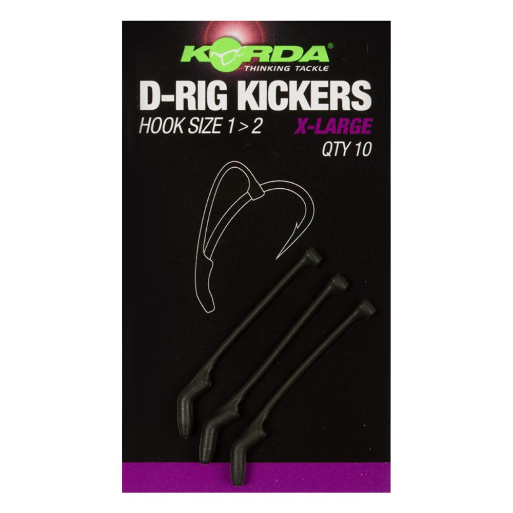 Korda Rovnátka Kickers D Rig Green 10ks - Large