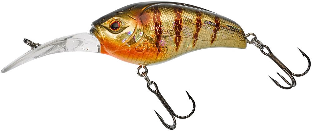 Gunki Wobler Gigan F HL Perch - 5,5cm plovoucí