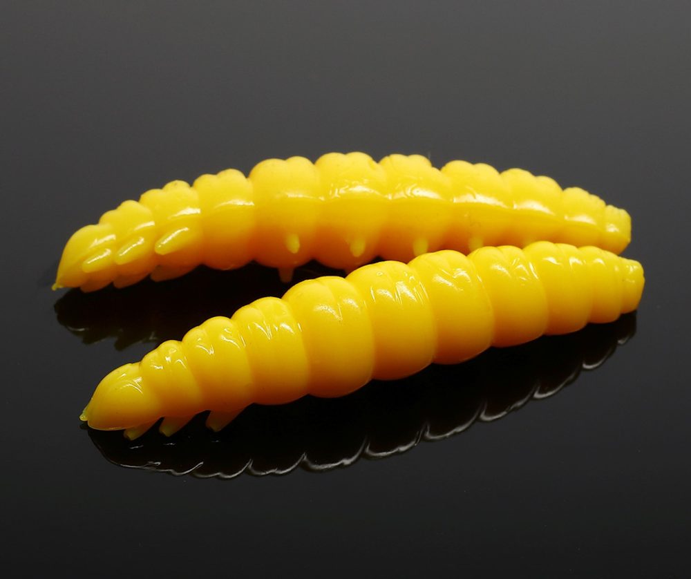 E-shop Libra Lures Larva Yellow - 3,5cm 12ks,Libra Lures Larva Yellow - 3,5cm 12ks
