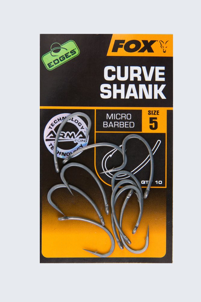 Fox Háčky EDGES Curve Shank 10ks - vel. 2