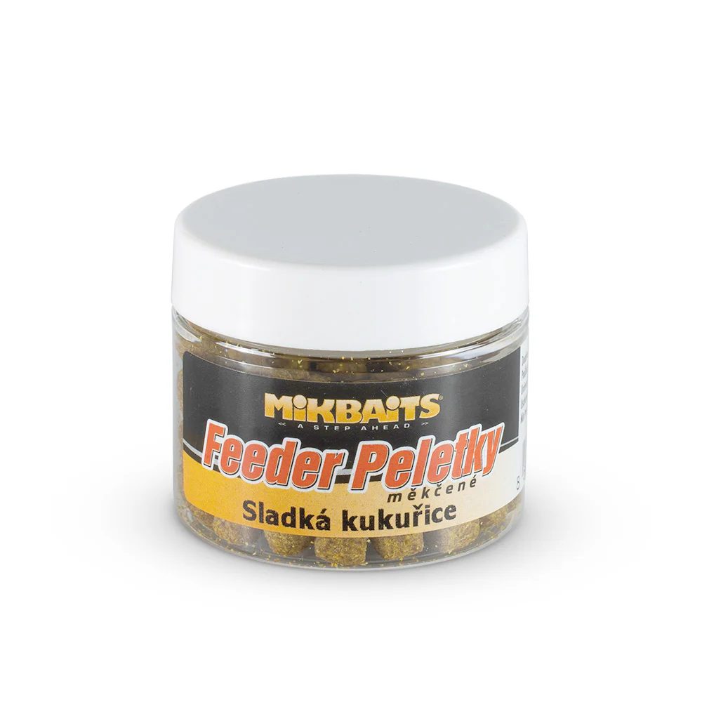 E-shop Mikbaits Měkčené feeder peletky 50ml - Sladká kukuřice,Mikbaits Měkčené feeder peletky 50ml - Sladká kukuřice