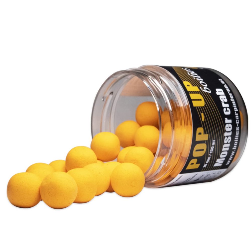 Fotografie Carp Inferno Pop - up Boilies 16 mm 150 ml|Monster Crab