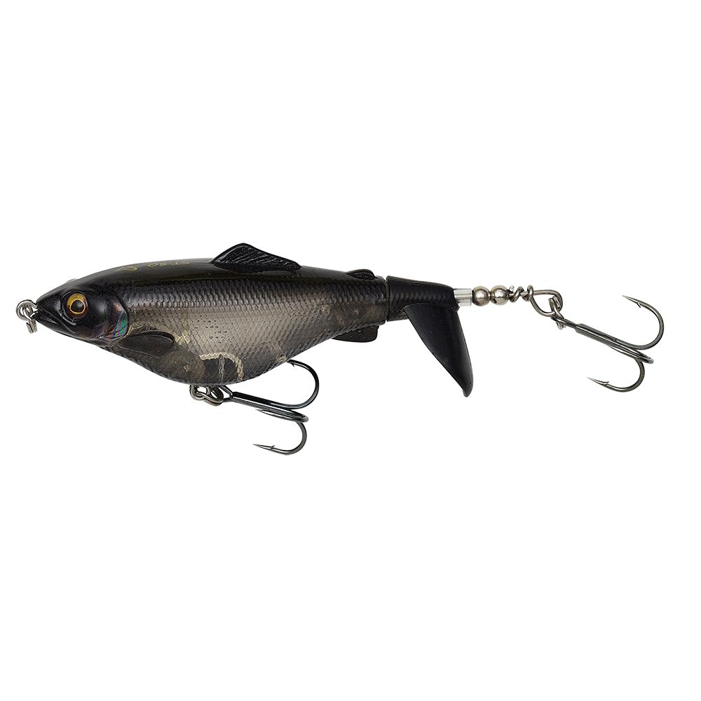 Fotografie Savage Gear Umělá nástraha 3D Fat SmashTail Minnow F Black Ghost - 8cm 12g