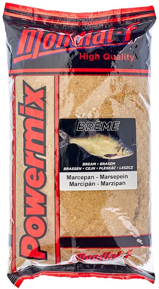 E-shop Mondial F Krmítková směs Powermix Bream 1kg - Marcipán,Mondial F Krmítková směs Powermix Bream 1kg - Marcipán