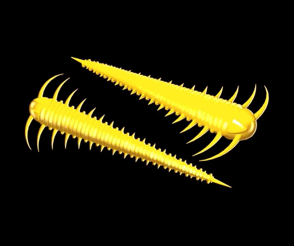 Libra Lures Červ Slayzur 55 12ks - Yellow 007