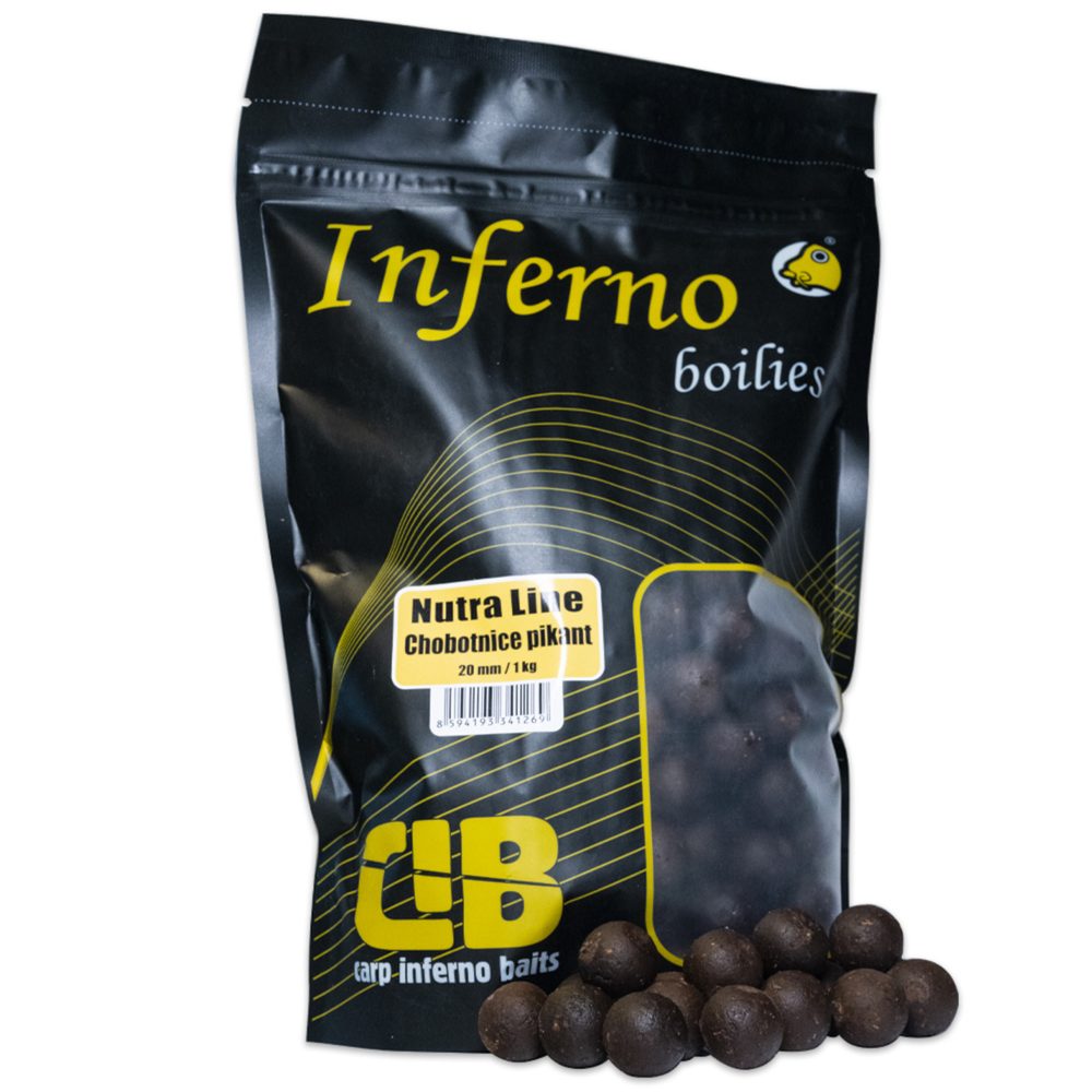 Fotografie Carp Inferno Boilies Nutra Line Chobotnice Pikant - 20mm 250g