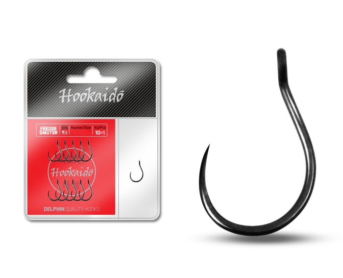 E-shop Delphin Háčky HKD Feeder Smuter Ring 10+1ks - Velikost 12