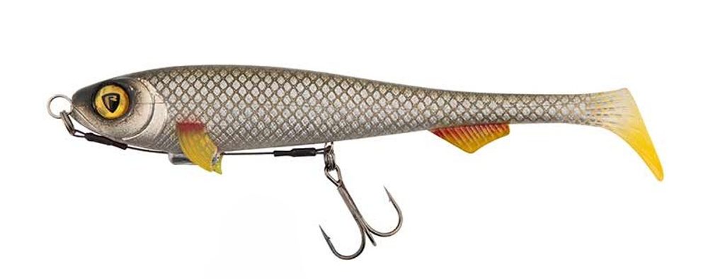 E-shop Fox Rage Gumová nástraha Super Slick Shad Loaded UV Silver Ghost - 18cm - 49g 1/0,Fox Rage Gumová nástraha Super Slick Shad Loaded UV Silver Ghost -