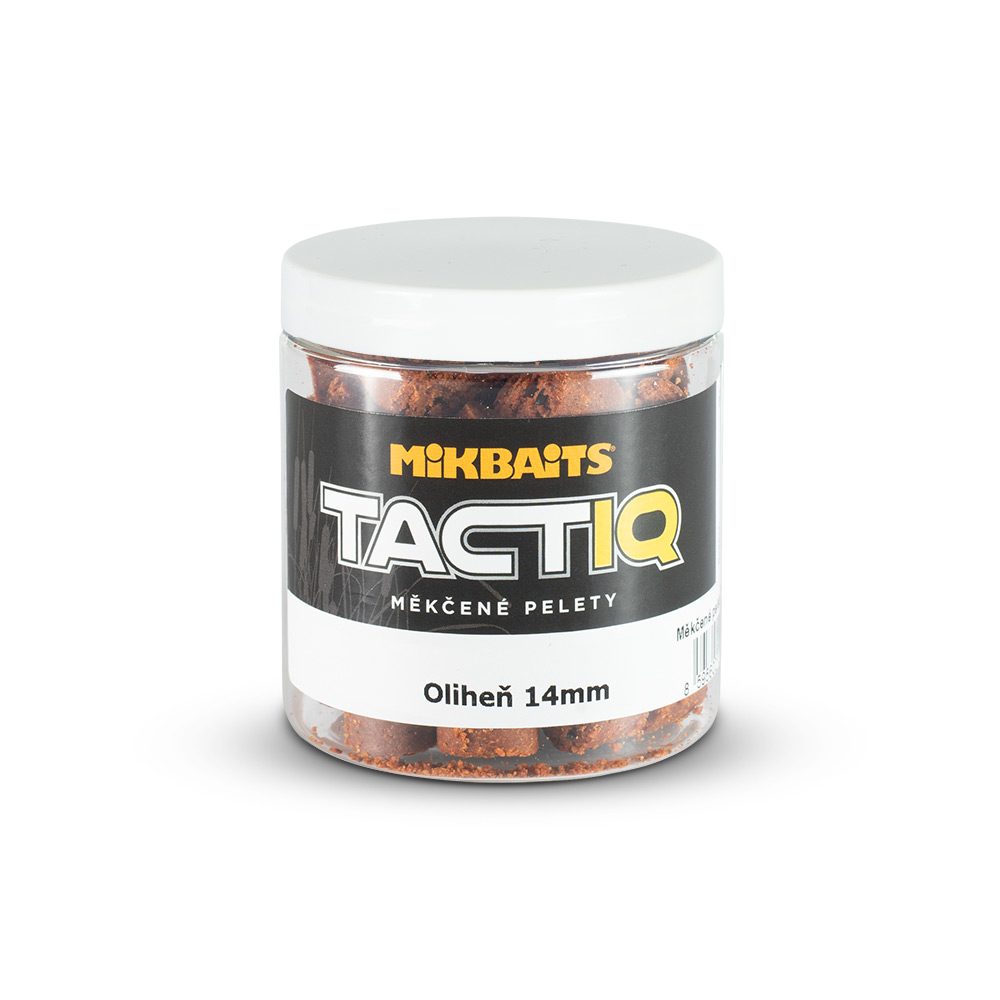 Mikbaits Měkčené pelety TactiQ Oliheň 250ml - 18mm