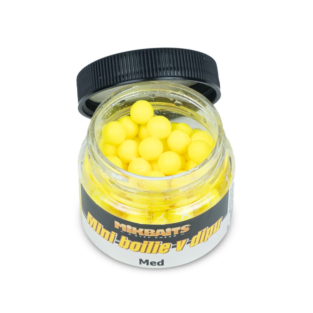 Mikbaits Mini boilie v dipu 50ml - Med,Mikbaits Mini boilie v dipu 50ml - Med