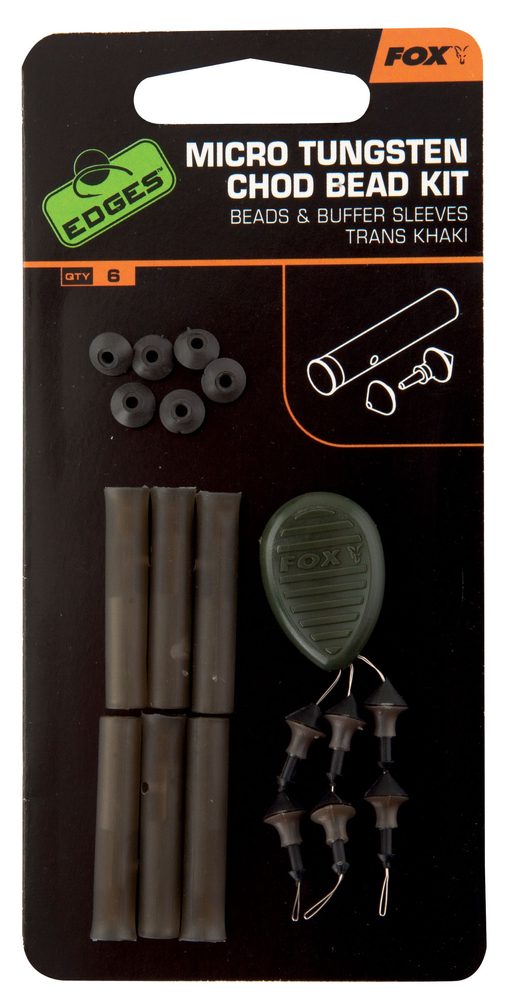 E-shop Fox Set na výrobu montáží Edges Micro Chod Bead Kit 6ks,Fox Set na výrobu montáží Edges Micro Chod Bead Kit 6ks