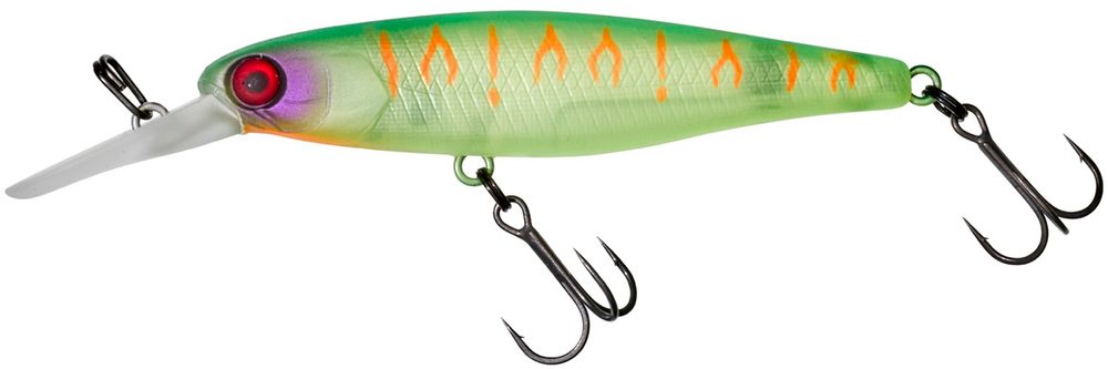 Illex Wobler Squirrel 6,1cm SP - Lime Chart Tiger,Illex Wobler Squirrel 6,1cm SP - Lime Chart Tiger