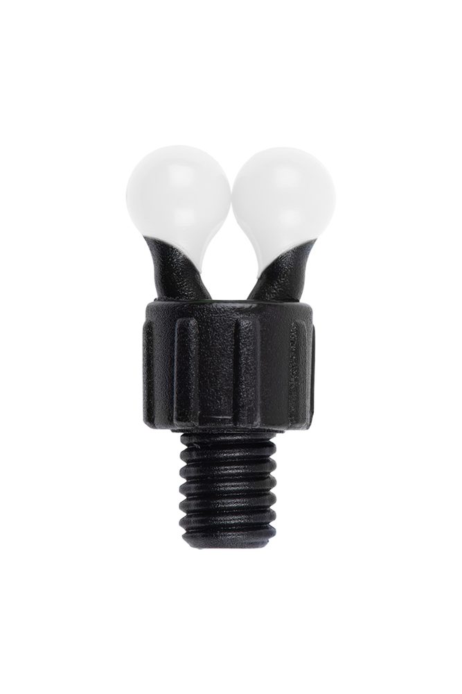 Fox Kuličkový klip Black label Bobbin Clip 3ks - White