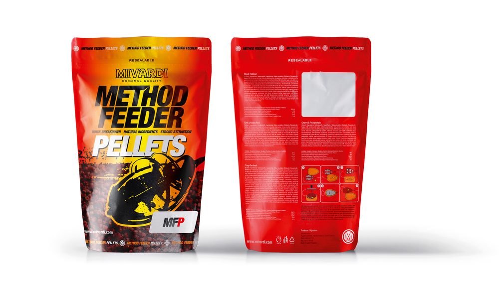 E-shop Mivardi Pelety Method pellets 750g,Mivardi Pelety Method pellets 750g