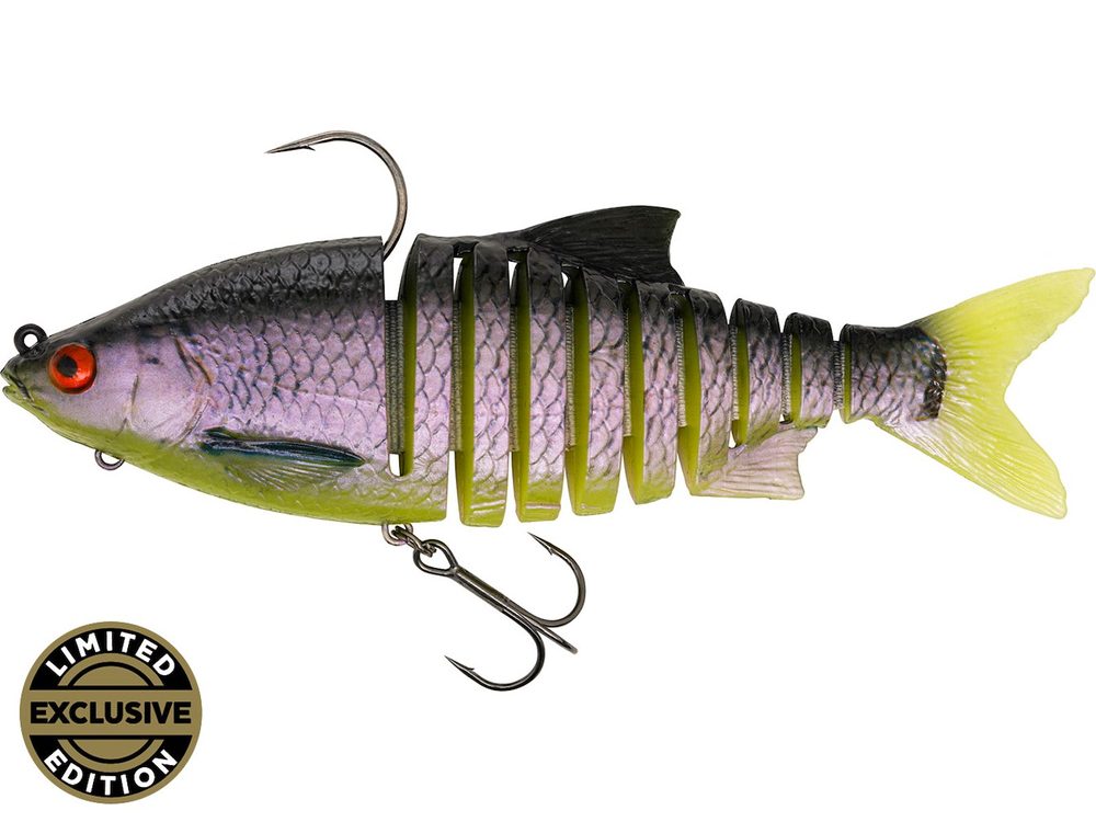 E-shop Westin Gumová nástraha Ricky The Roach Multi Jointed R2F Ghost UV Roach - 14cm 41g,Westin Gumová nástraha Ricky The Roach Multi Jointed R2F Ghost UV