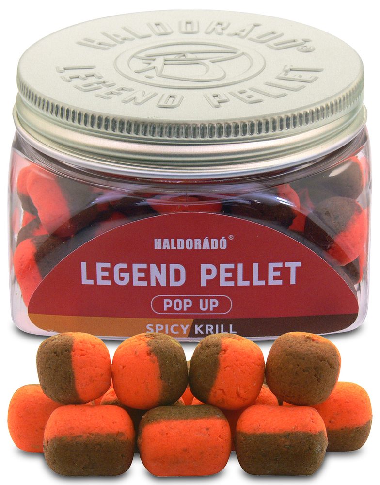 Haldorádó Pelety Legend Pellet Pop-Up 12+16mm 50g - Spicy Krill,Haldorádó Pelety Legend Pellet Pop-Up 12+16mm 50g - Spicy Krill