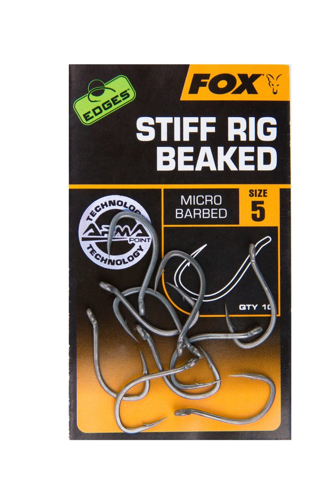E-shop Fox Háčky EDGES Stiff Rig Beaked 10ks,Fox Háčky EDGES Stiff Rig Beaked 10ks